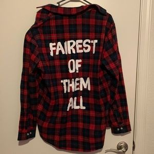 Fairest of them all flannel